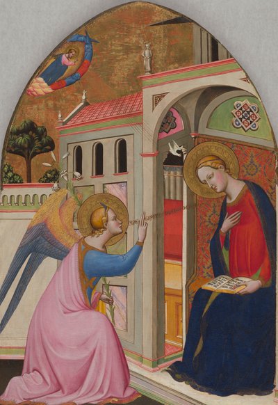 The Annunciation, c.1390-95 by Master of St. Verdiana